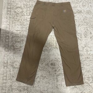 Carhartt Brown Carpenter Pants Relaxed Fit